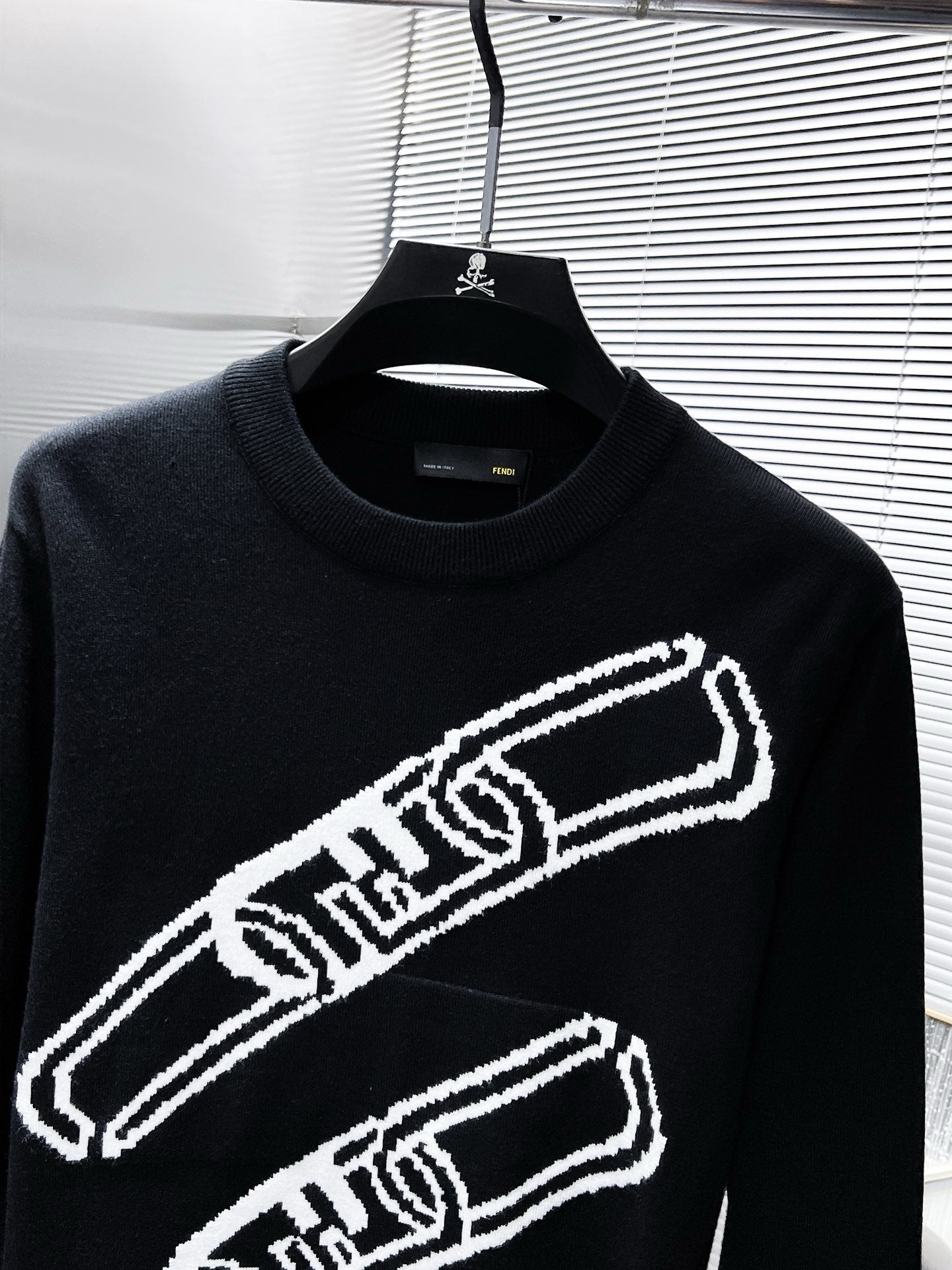 Fend jacquard sweater