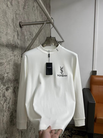 saint lau embroidered sweatshirt