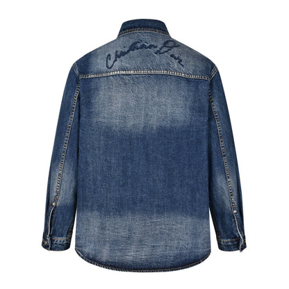 DIO Embroidered denim jacket