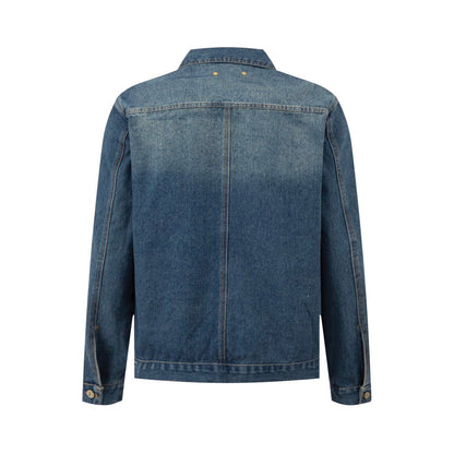 LOUIS Embossed denim jacket