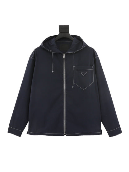 PLADA Topstitched jacket