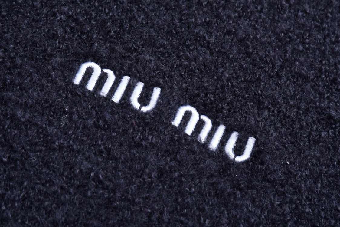 miu embroidered sweater