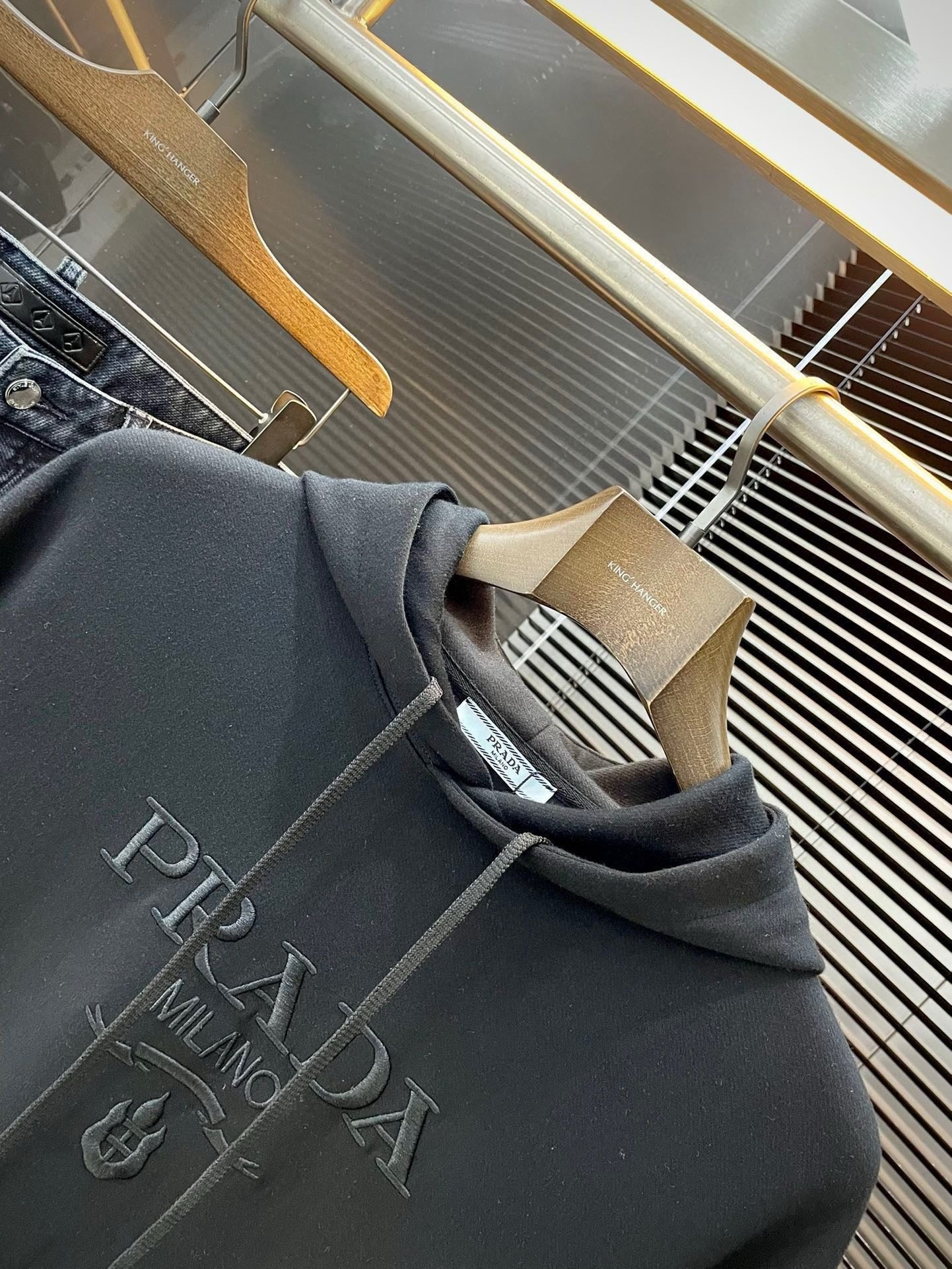 PRA embroidered hoodie