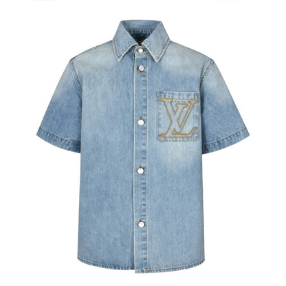 1V 2025 new denim shirt