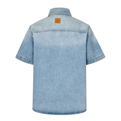 1V 2025 new denim shirt