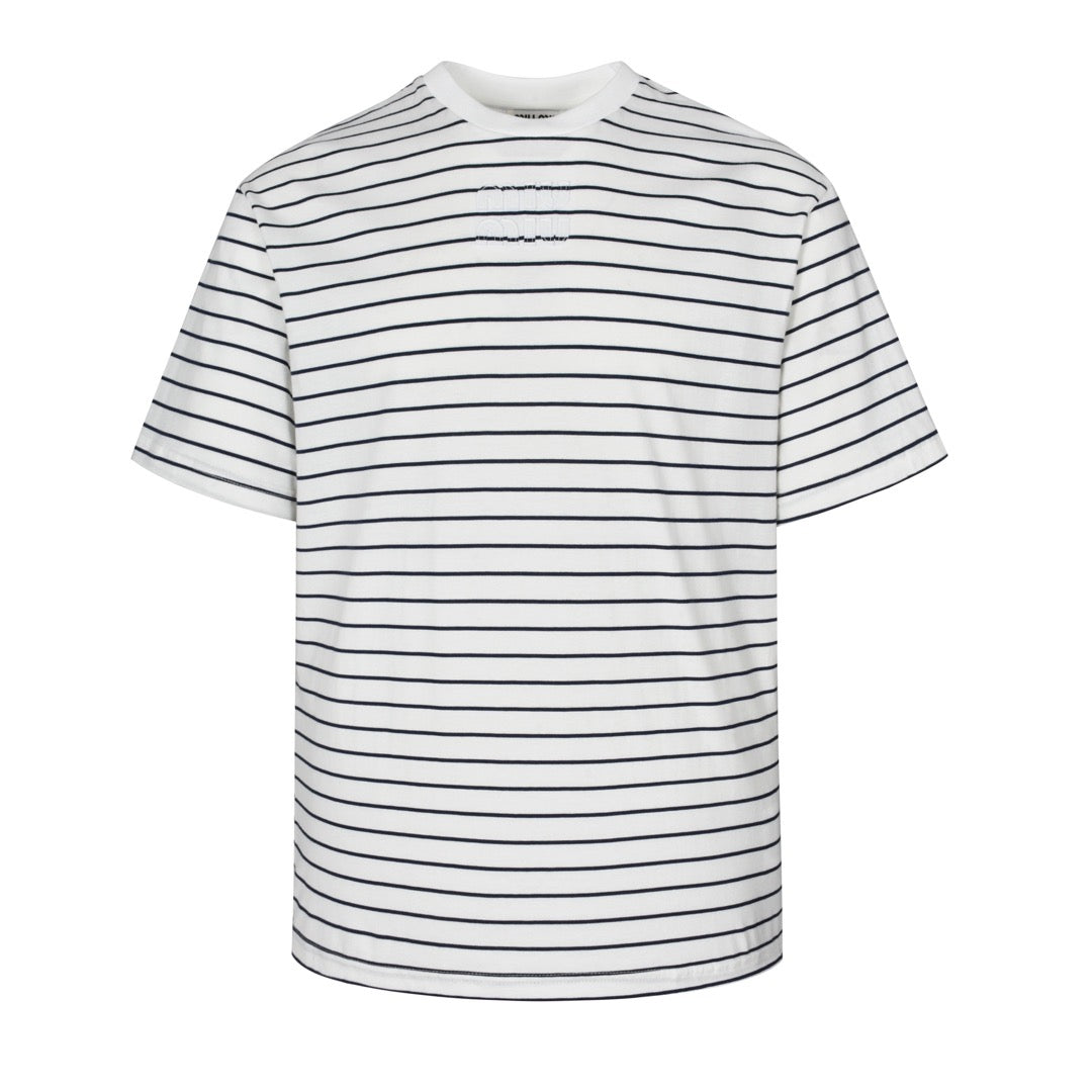 miu Striped short sleeves t-shirt