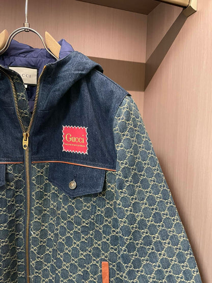 GUC Jacquard denim jacket