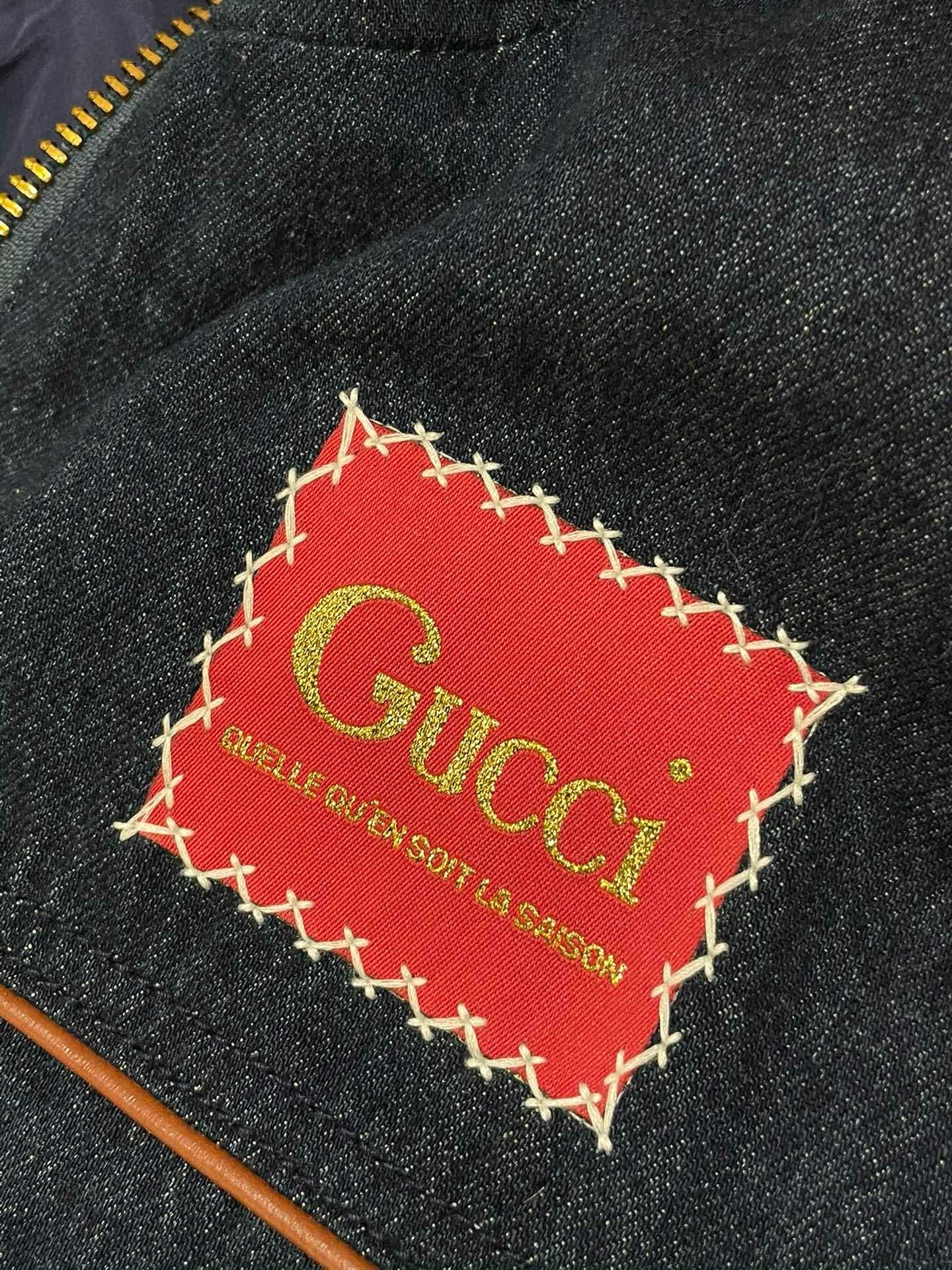 GUC Jacquard denim jacket