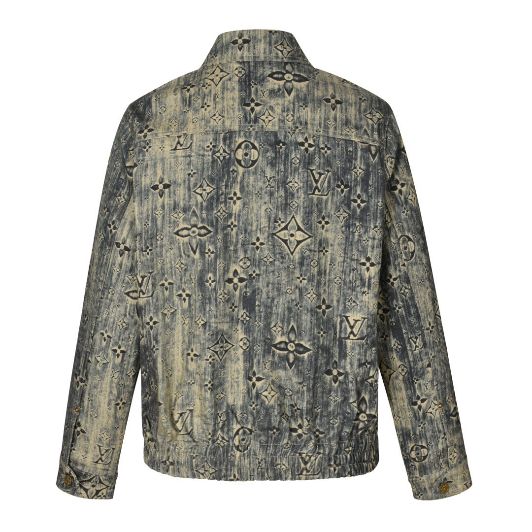 Louis Jacquard denim jacket