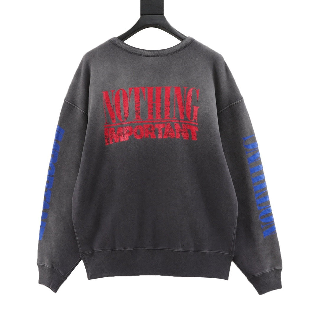 Saint mic printed sweatshirt