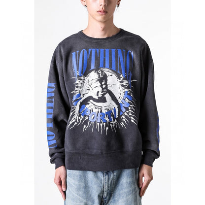 Saint mic printed sweatshirt