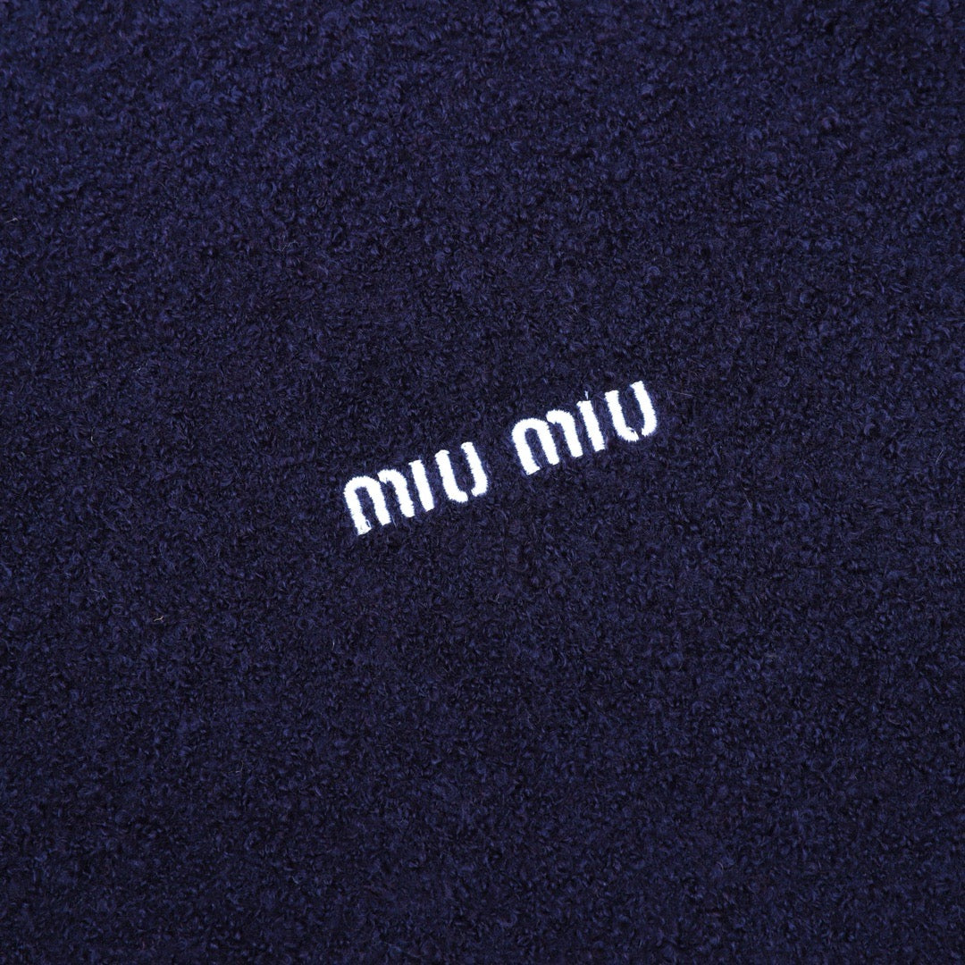 miu men women embroidered sweater