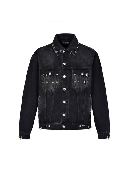 balen Studded denim jacket