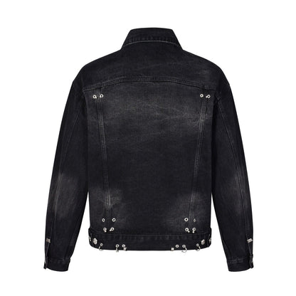 balen Studded denim jacket