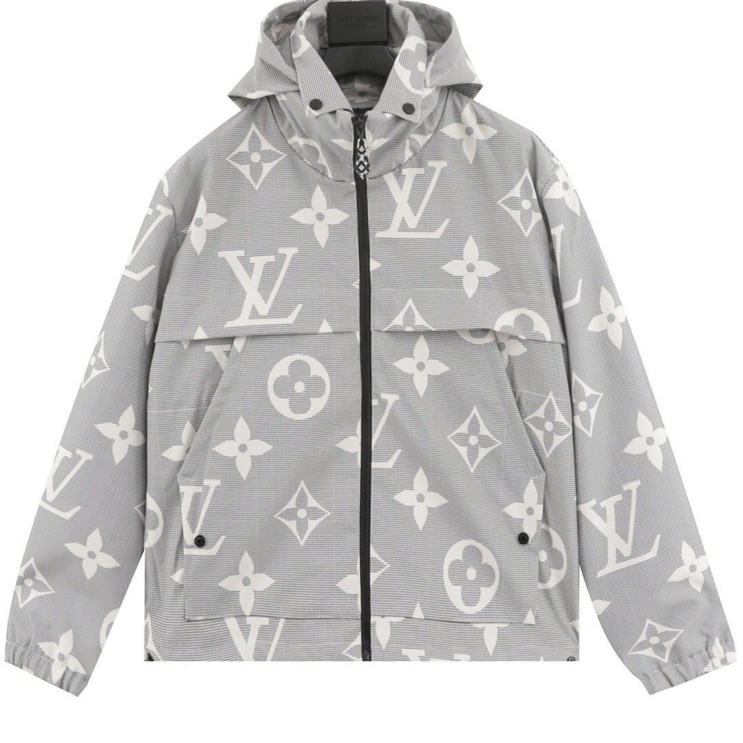 1V men women printed jacket