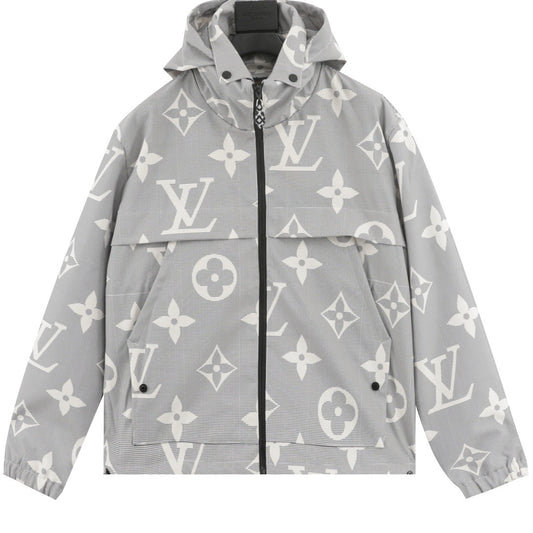 1V men women printed jacket