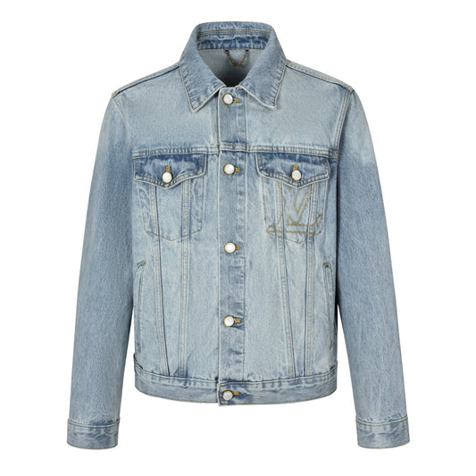 1V 2025 new denim jacket