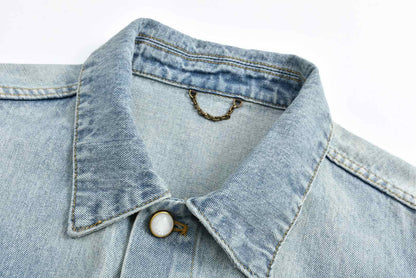 1V 2025 new denim jacket