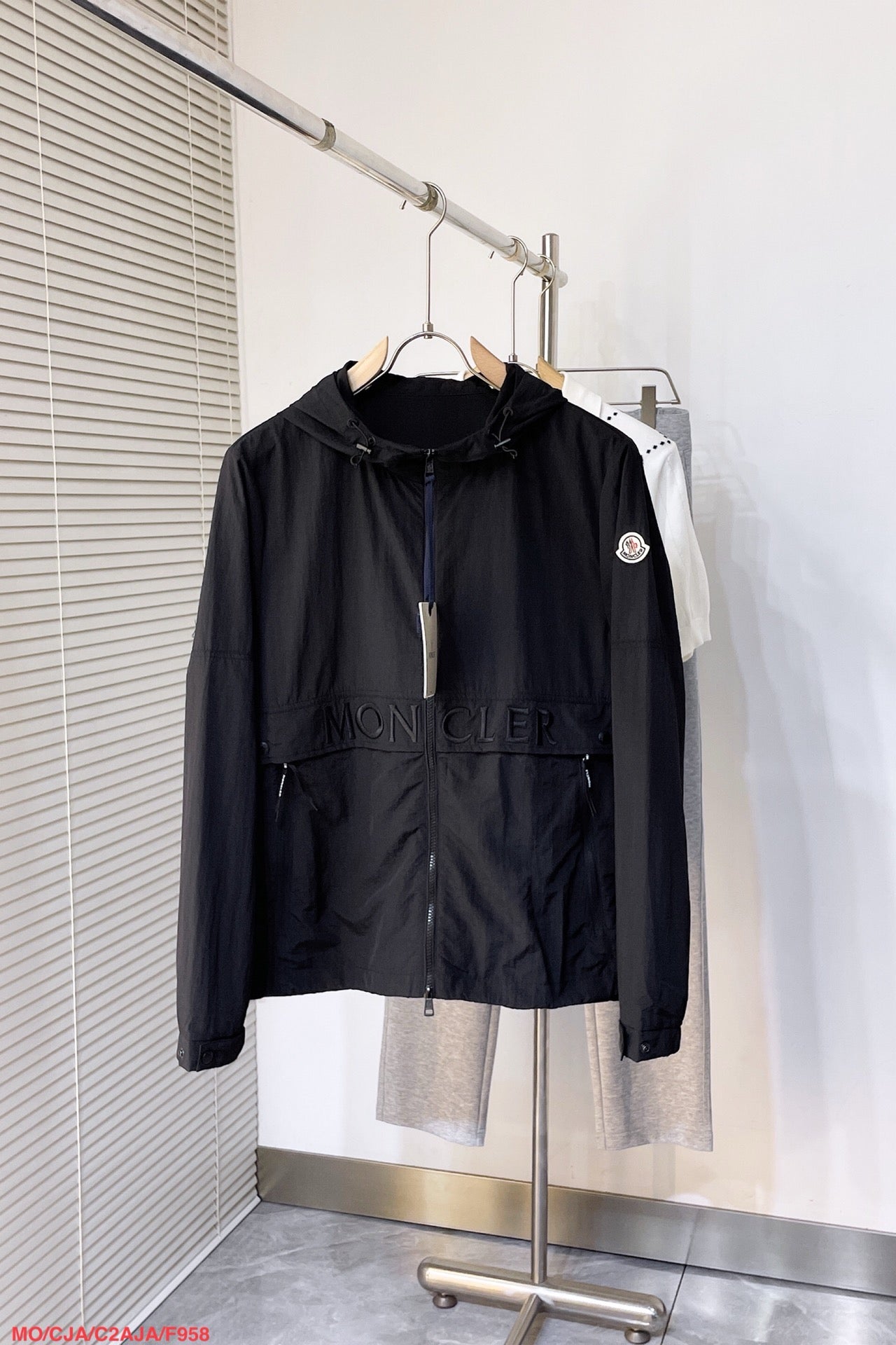 moncl hooded jacket