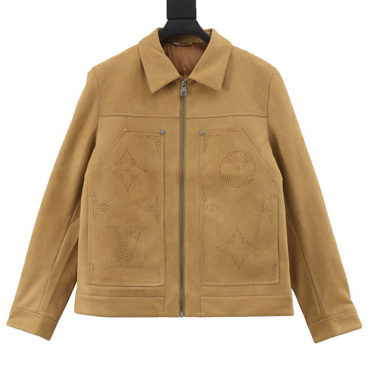 1V men women suede jacket