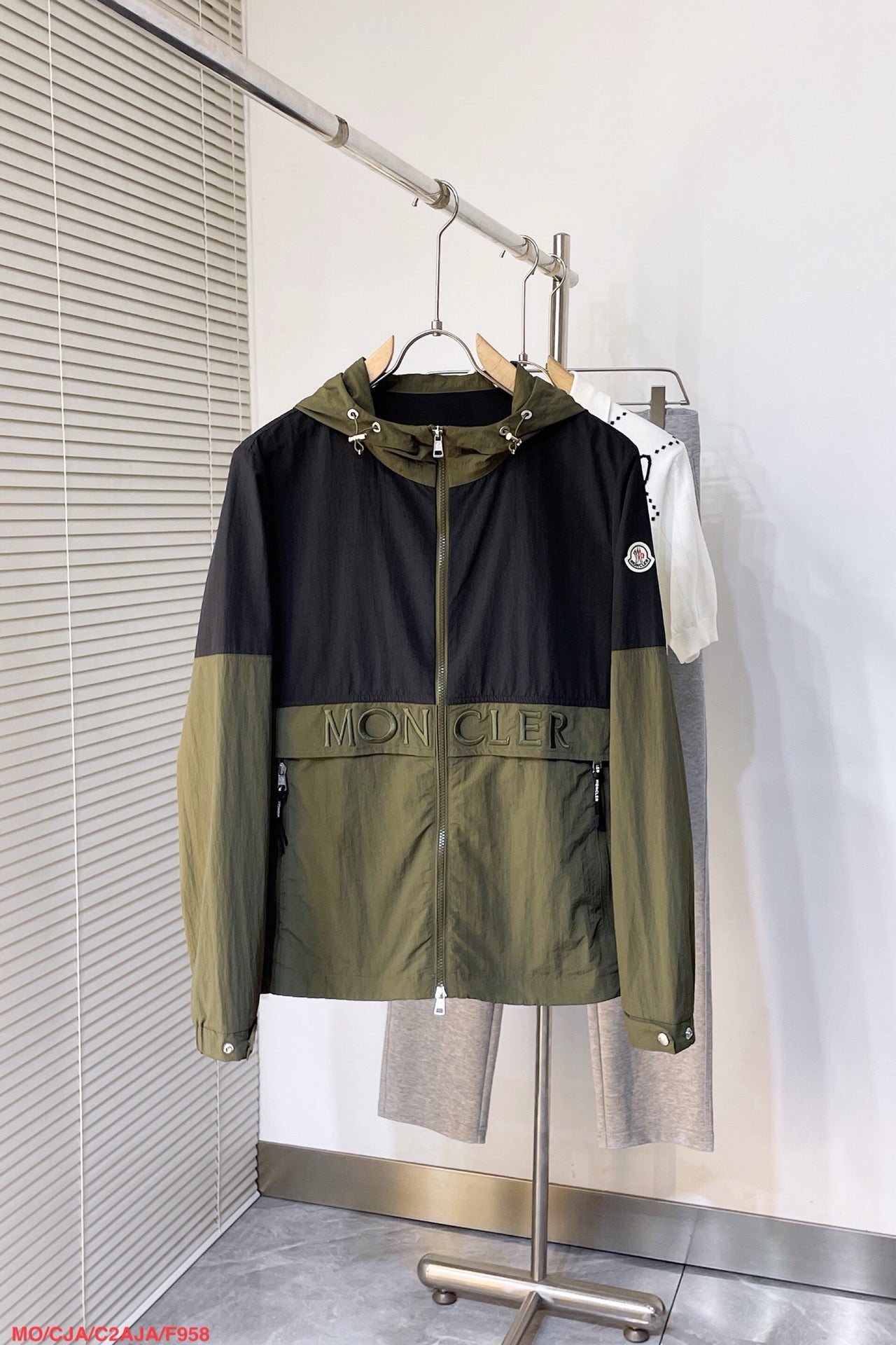 moncl hooded jacket