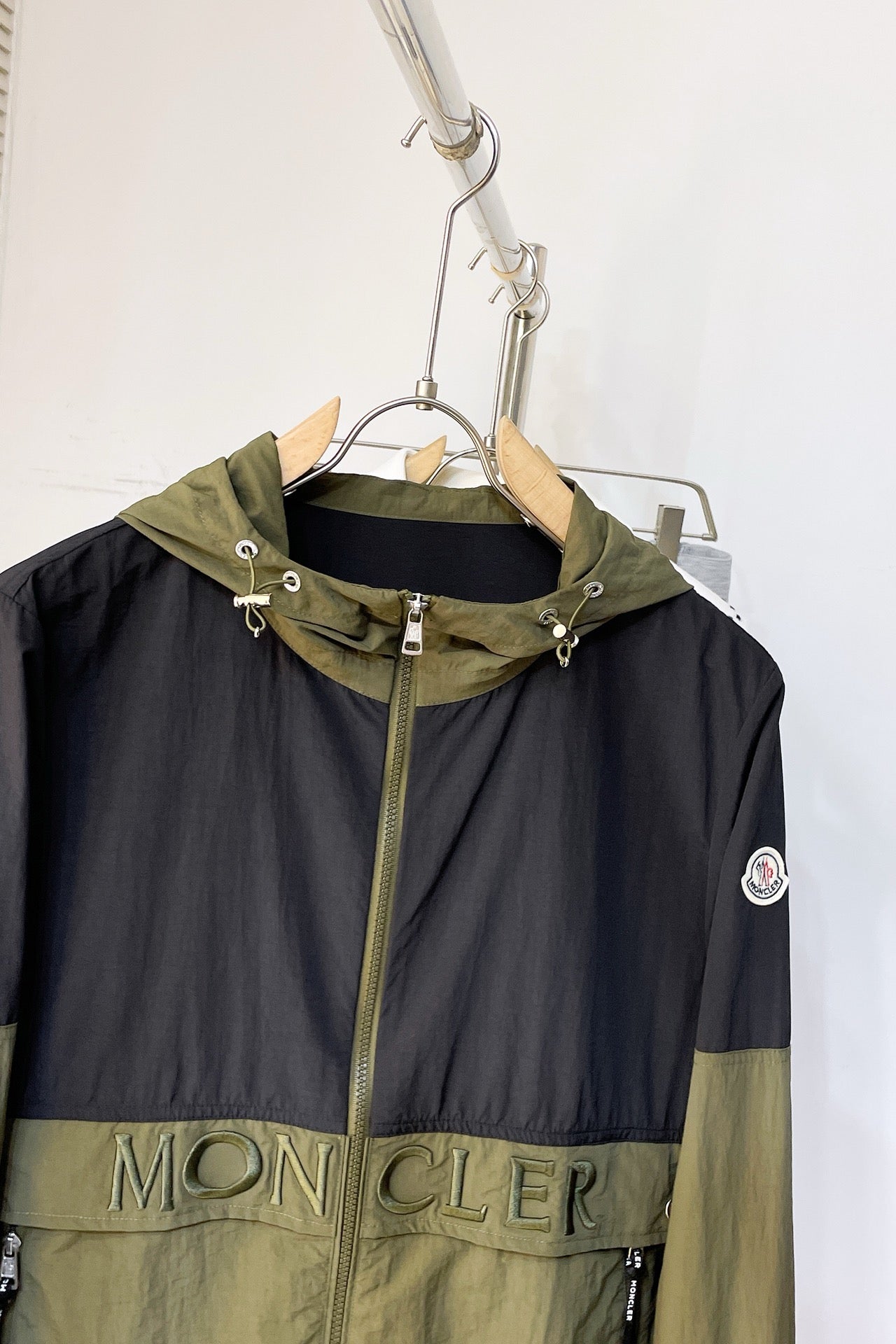 moncl hooded jacket