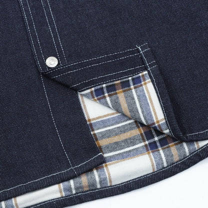 CD archives labels denim jacket