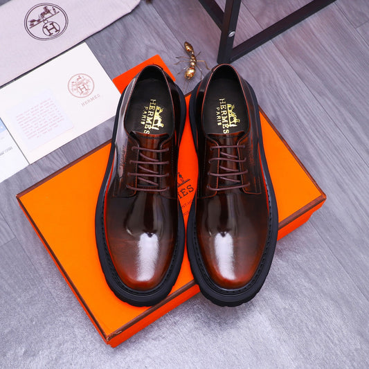 herm leather shoes