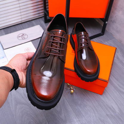 herm leather shoes