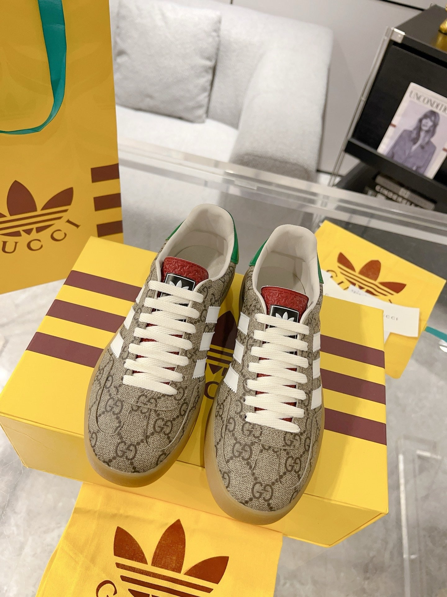 Gucci x adi GG Monogram sneakers