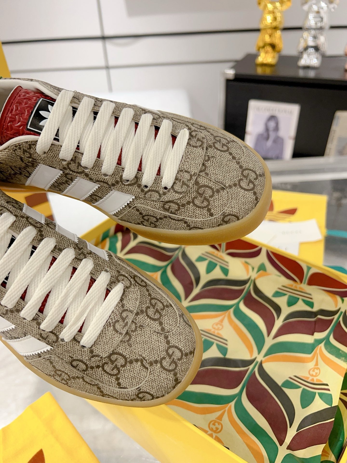 Gucci x adi GG Monogram sneakers