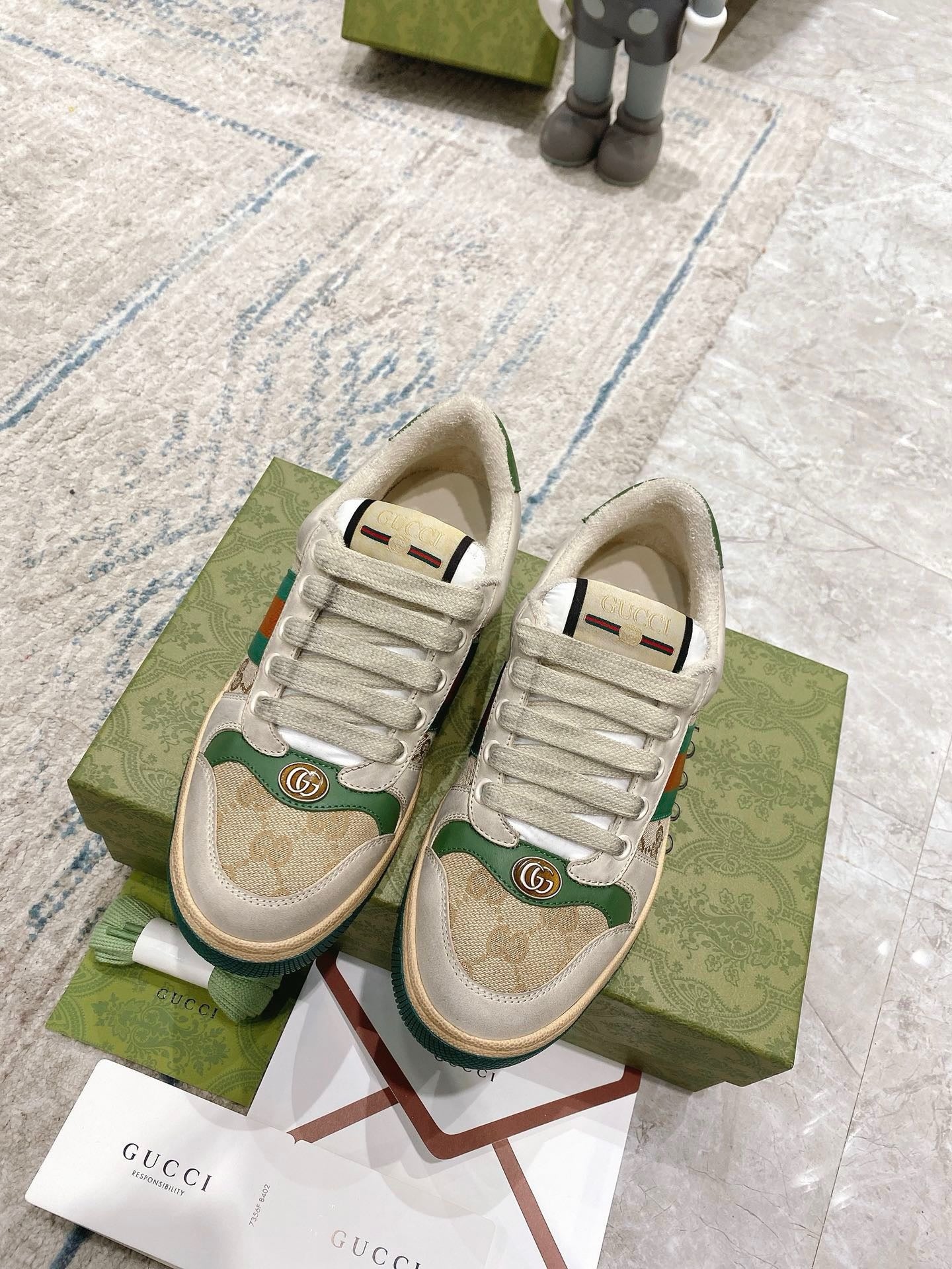 guc GG monogram sneakers