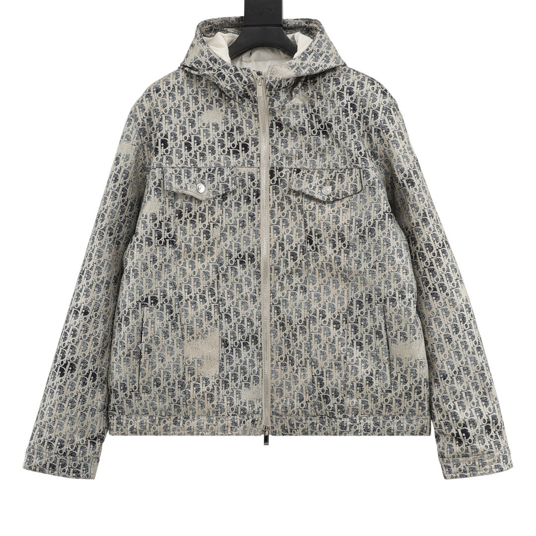 DIo Jacquard down jacket