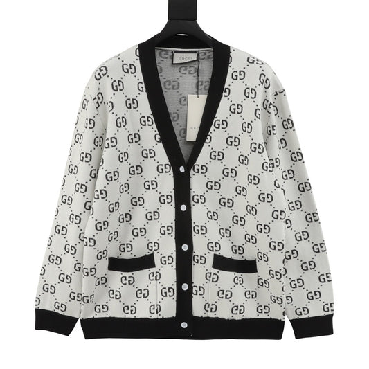 GUC Jacquard Cardigan Sweater