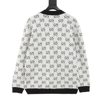 GUC Jacquard Cardigan Sweater