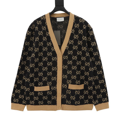 GUC Jacquard Cardigan Sweater