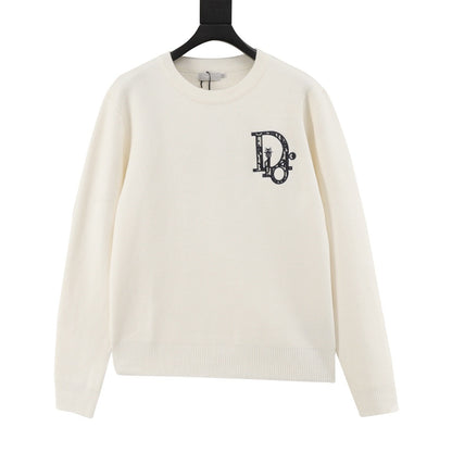 CD embroidered sweatshirt