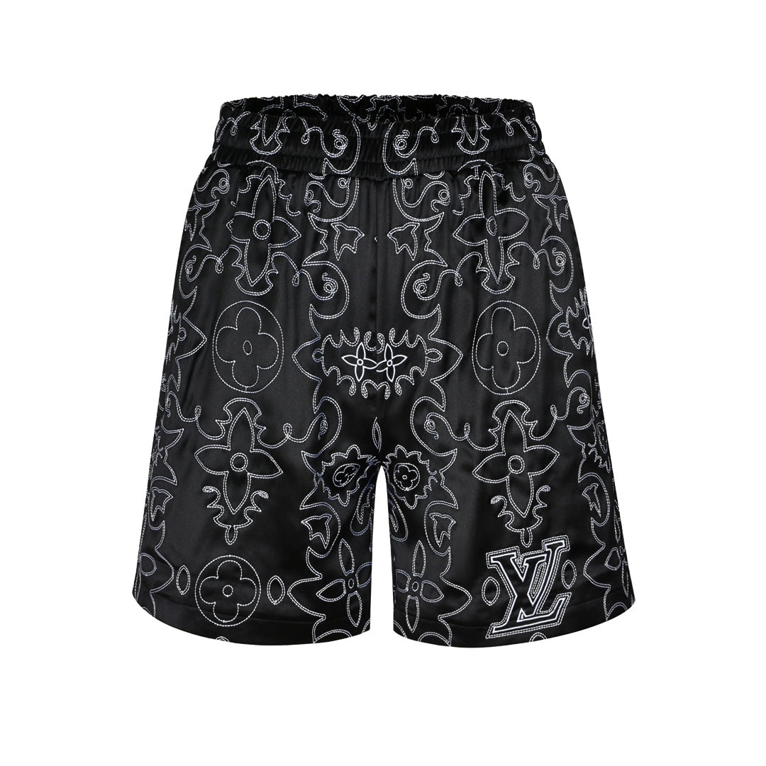 1V 2025new embroidered short