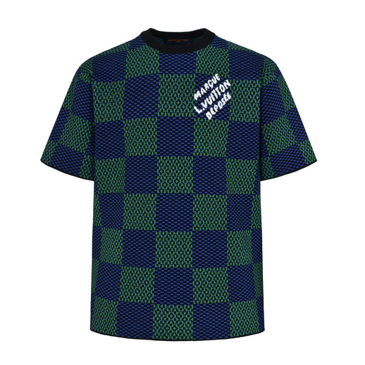 1V 2025new knitted t-shirt