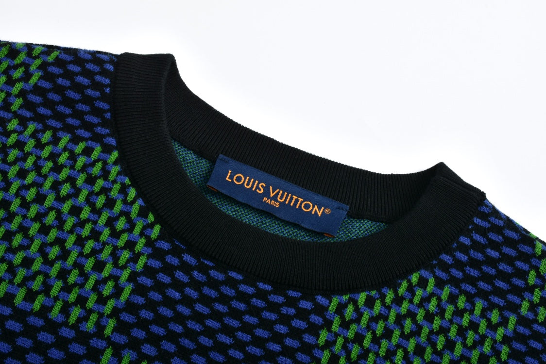 1V 2025new knitted t-shirt